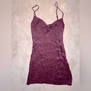 Abercrombie & Fitch mini dress, leopard print. Size XS Petite.